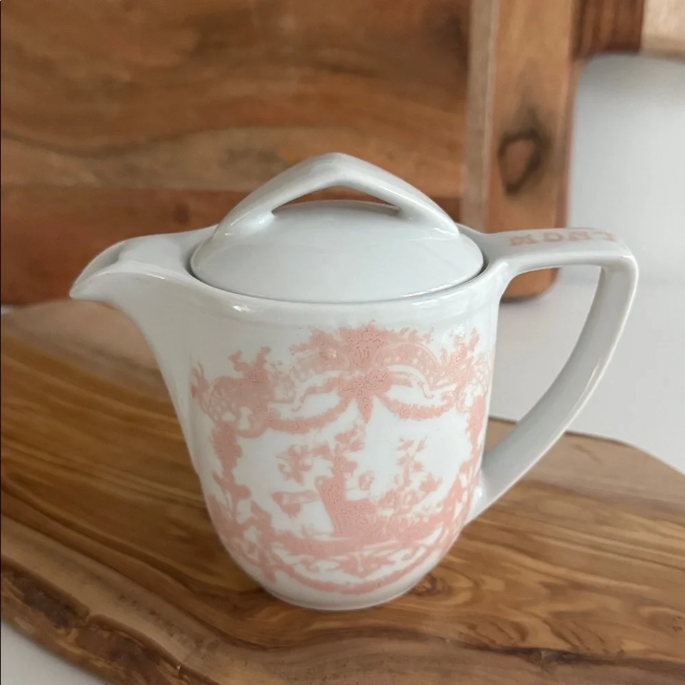 Eschenbach Porcelain Small Vintage Tea Pot Upcycled Made in Germany